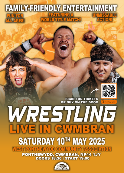 Overdrive Championship Wrestling: Full Throttle taking place at West Pontnewydd Community Association
